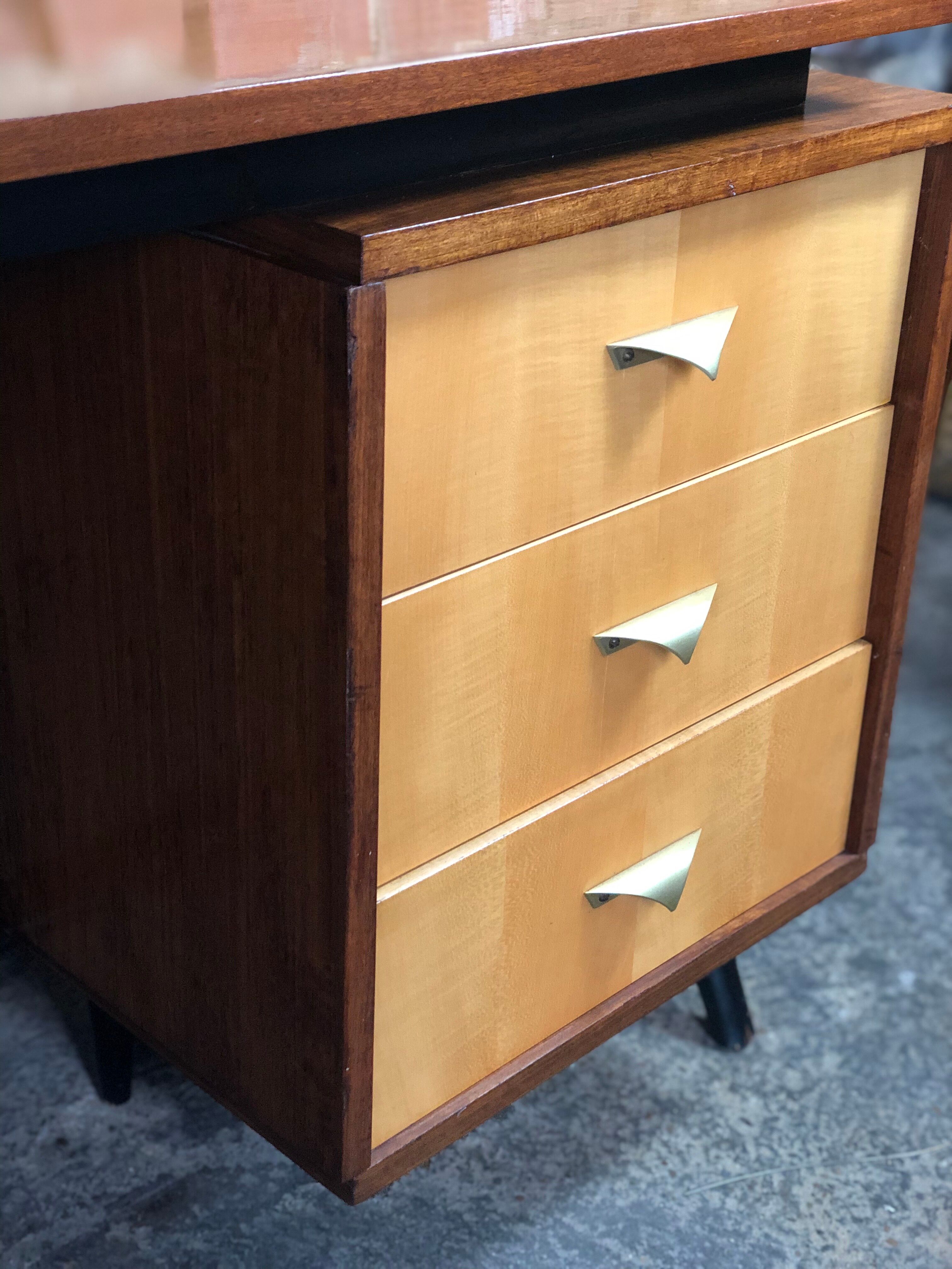 Bureau italien design vintage 50 "Carmen"