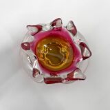 This beautiful bowl was designed by Josef Hospodka and made by the Chribska Glassworks. In a very go