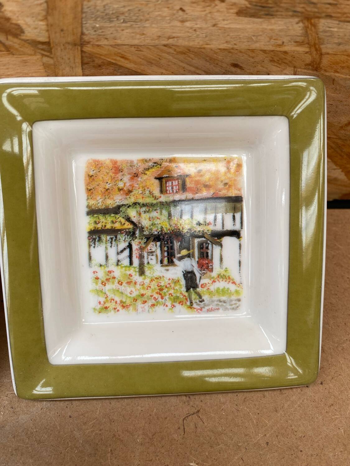 Series 5 pocket trays villeroy & boch relais château 2000 vintage porcelain