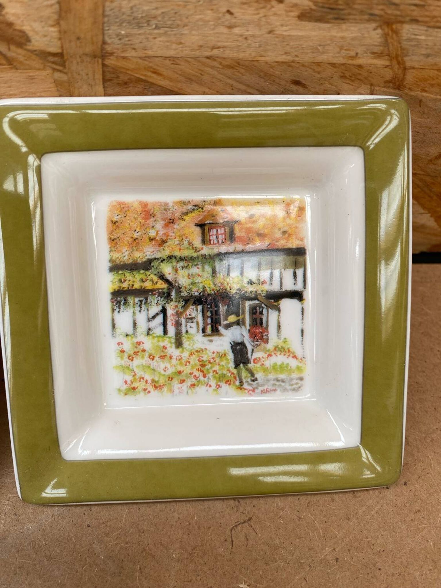 Series 5 pocket trays villeroy & boch relais château 2000 vintage porcelain
