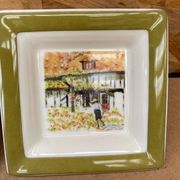 Series 5 pocket trays villeroy & boch relais château 2000 vintage porcelain