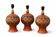 3 vintage Lladró porcelain table lamp bases