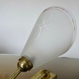 Pair of large wall lamps art deco 1930