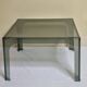 Table basse en plexiglas vintage