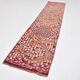3x12 Red & Orange Classic Vintage Runner Rug, 90x380Cm