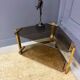 Table d'appoint vintage Hollywood Regency