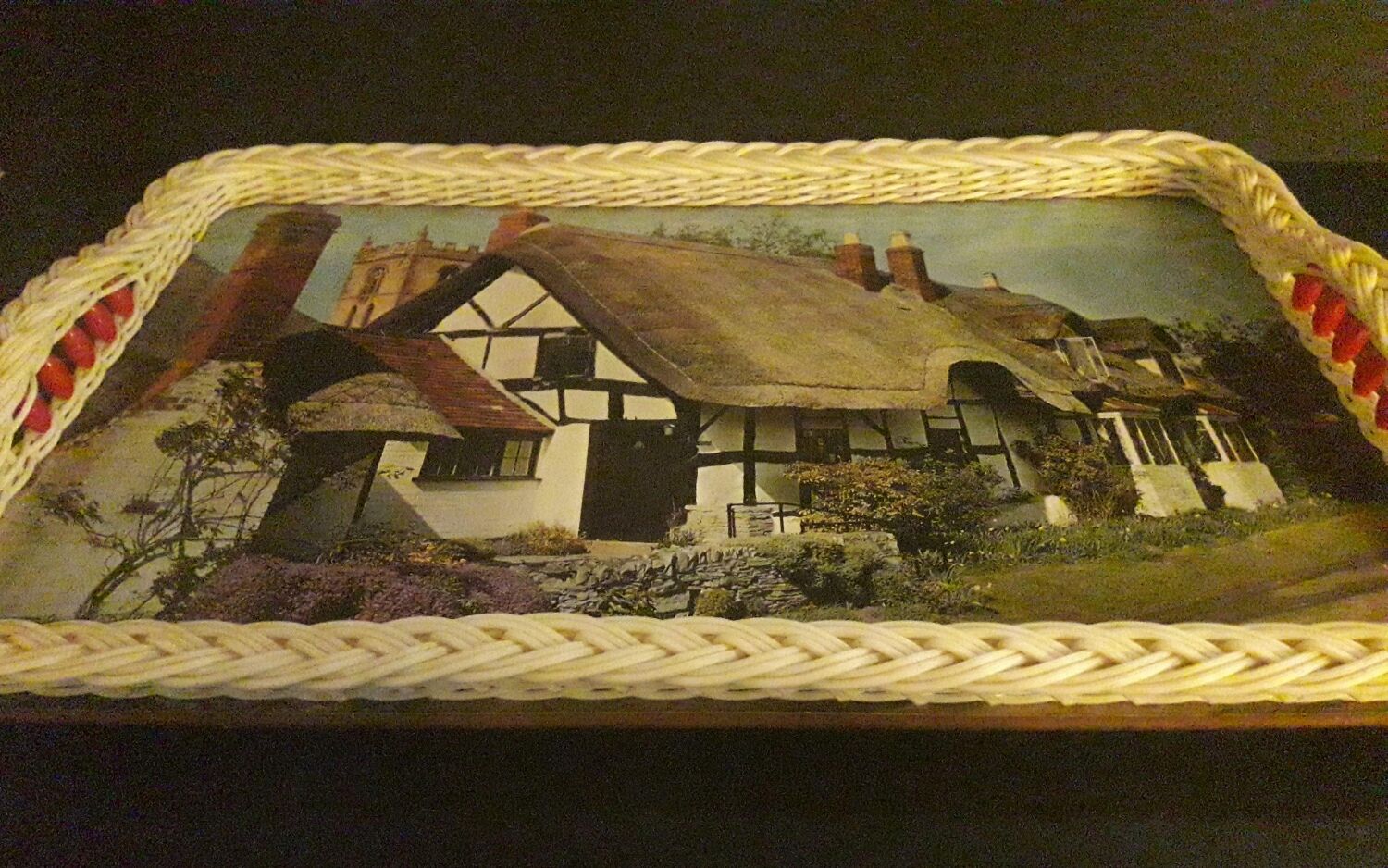 Plateau de service kitsch