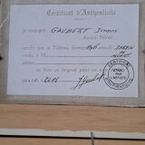 "Monet's Garden" painting by James Gaubert