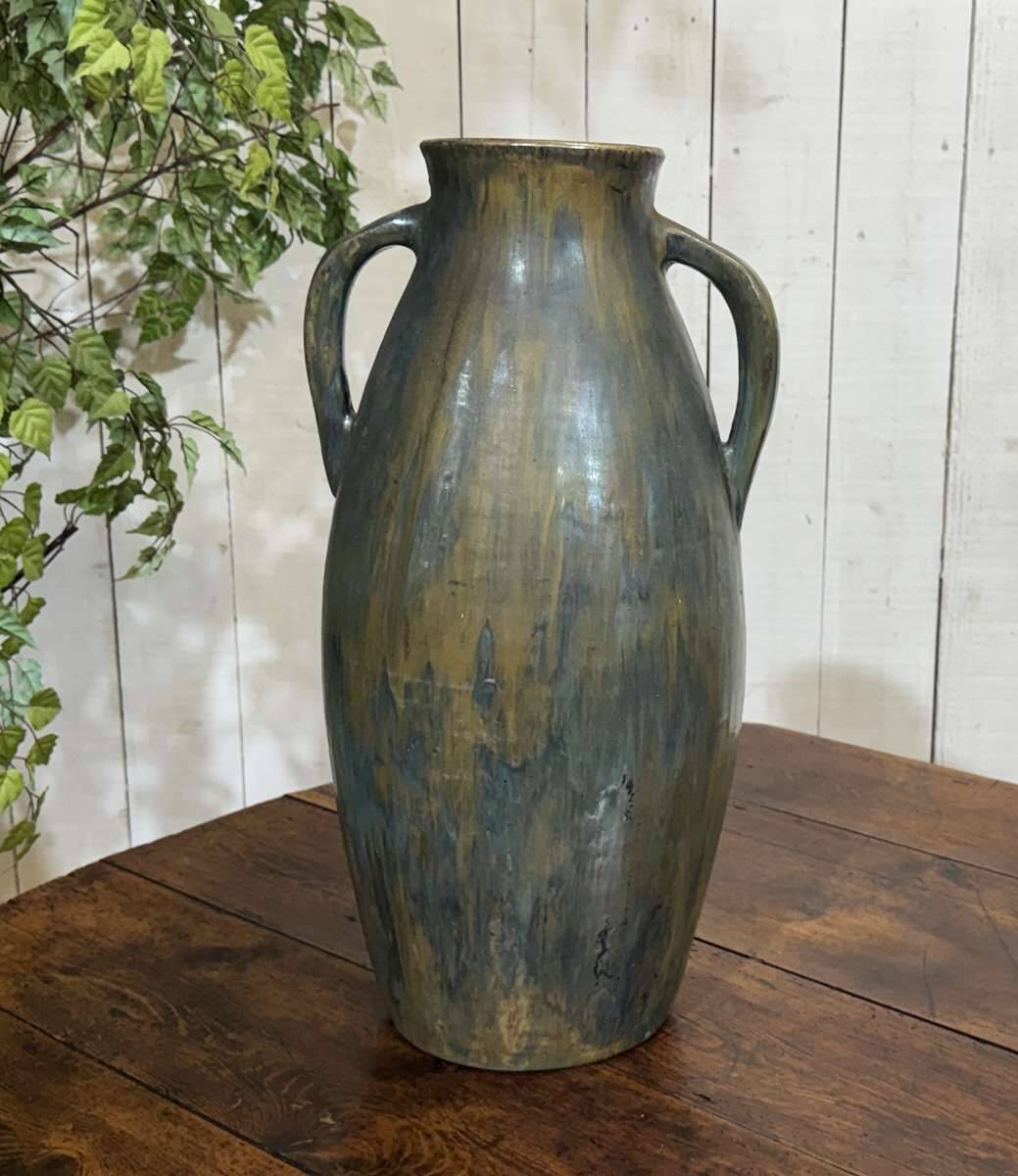 Large stoneware vase signed Léon Lempereur, work from the 1950s.