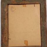 Watercolor on paper, portrait of a young girl, signed Alessandro Rontini, Florence (1854-1933)