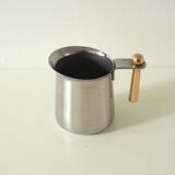 1980S Kitty Oro Guido Bergna Gilded Stainless Steel Creamer