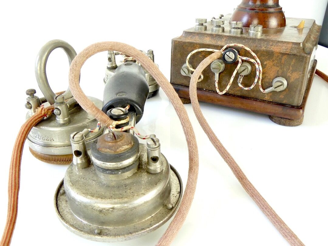 Téléphone Grammont Type 10 de 1922 - Appareil ancien de collection - France