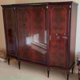 Armoire 4 portes acajou