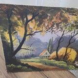 Tableau Paysage Automnal