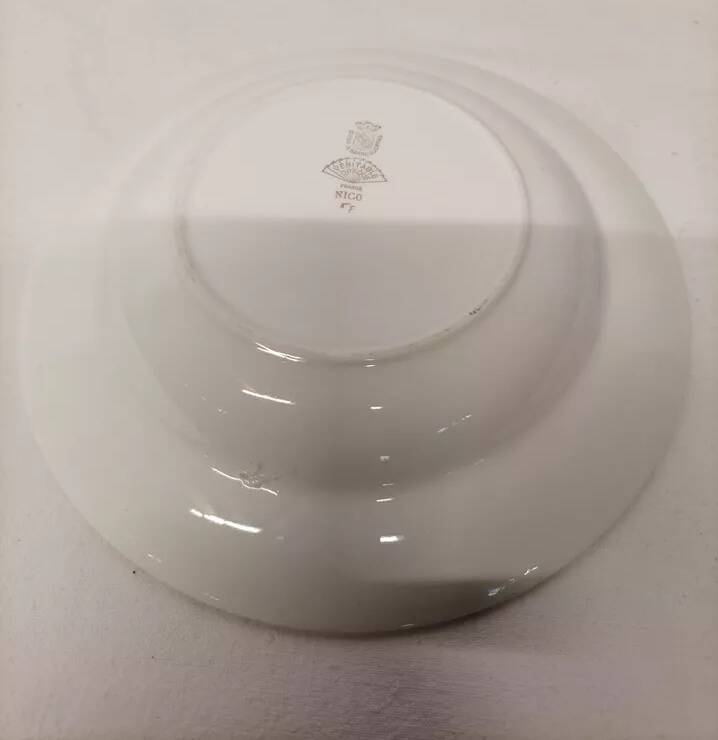 Deep plate Digoin Sarreguemines France