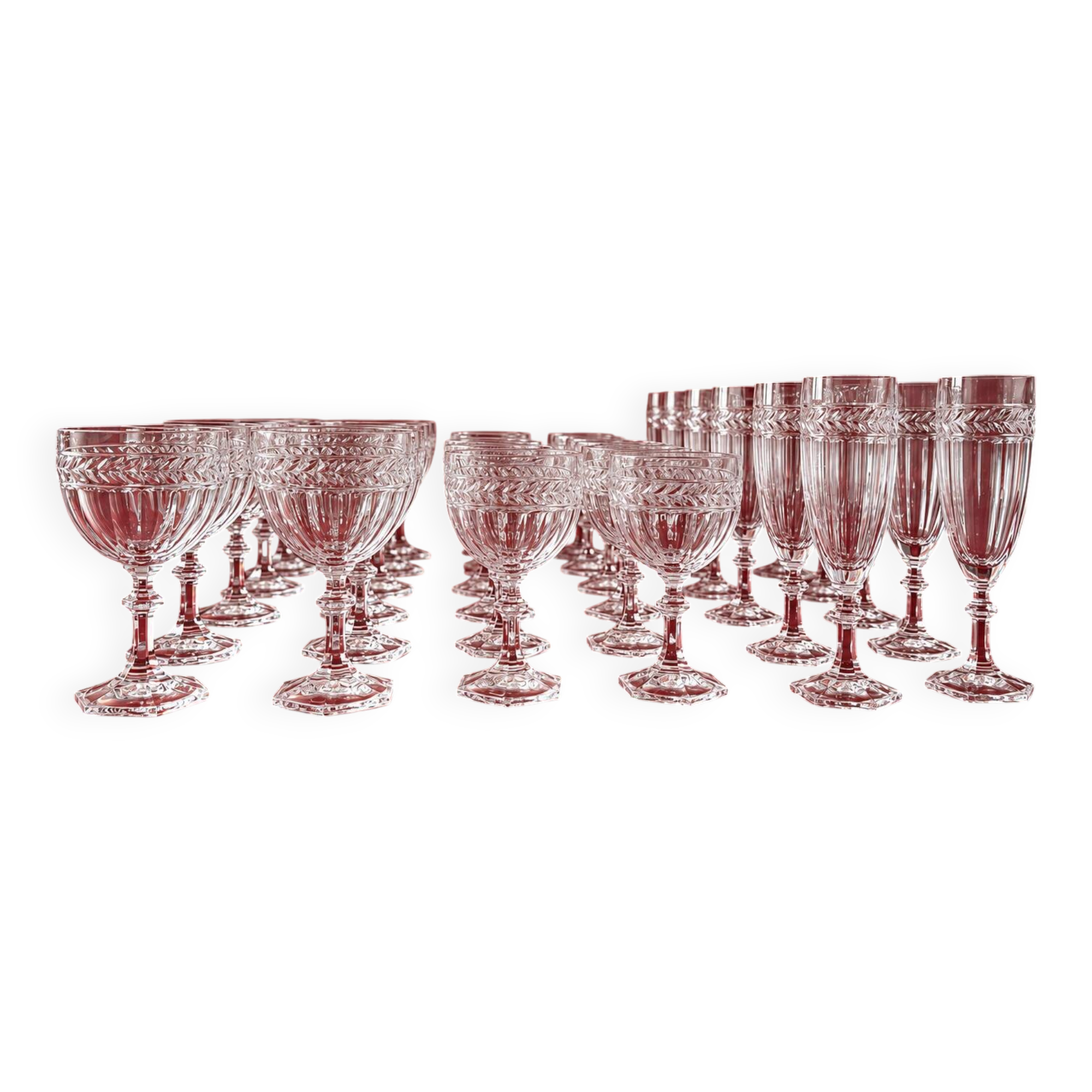 11 champagne flutes Villeroy & Boch Miss Desiree – 18.5 cm