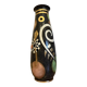 Based on Picasso's creations: glazed lacquered terracotta vase