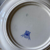 Series of 4 Gien plates