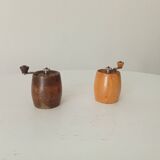 Vintage Marlux pepper mill pair for decoration.