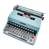 Typewriter Olivetti Lettera 32 green revised ribbon new