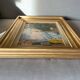 Rest, oil on canvas mounted on cardboard signed Dassimov