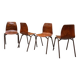 Set of 4 Pagwood Chairs by Pagholz Flötotto