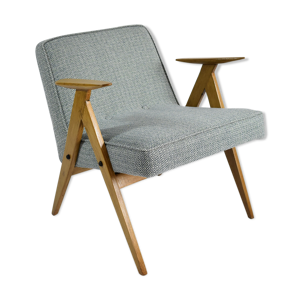 Fauteuil vintage des - gris