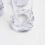 Set of 6 DAUM crystal glasses