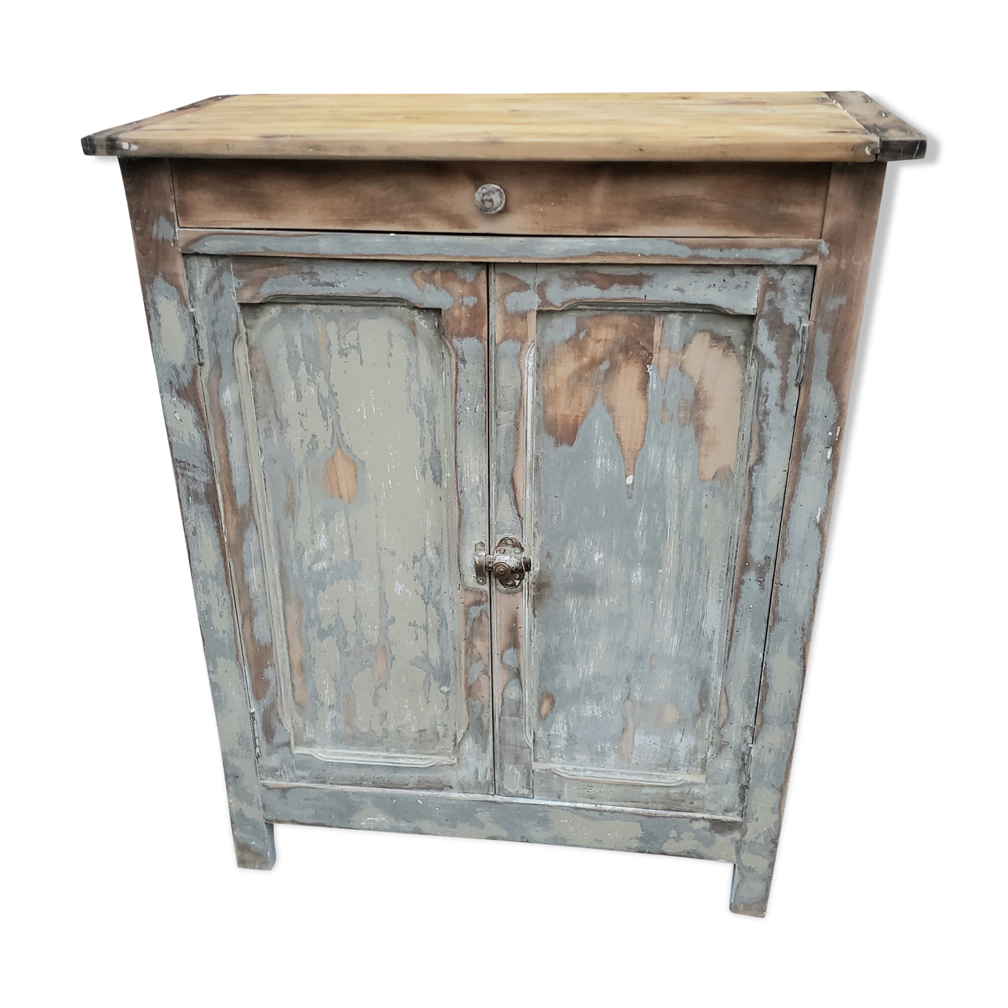 Parisian buffet wasi sabi patina greige