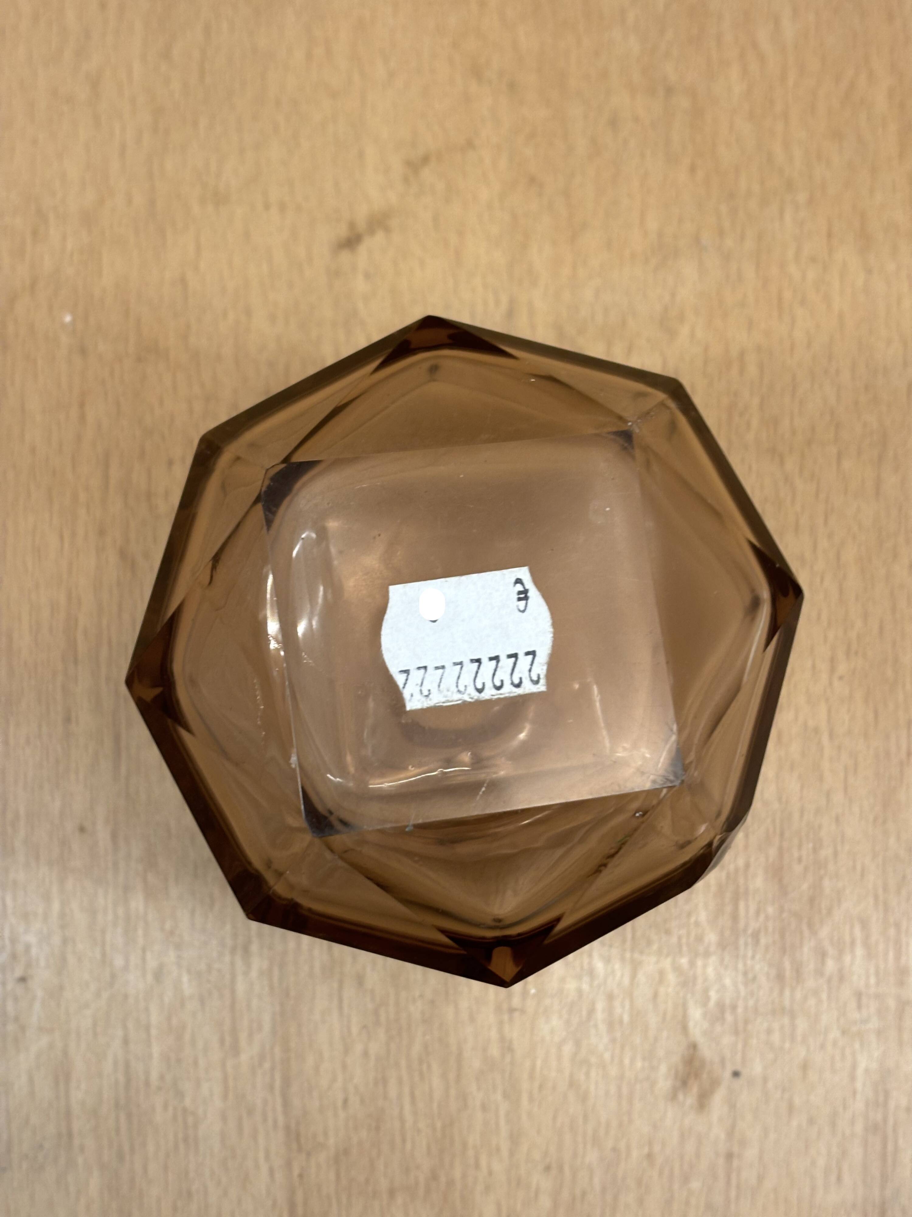Small vase with geometric shapes