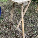 Workbench in raw wood