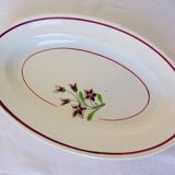Vintage porcelain dish from Salins