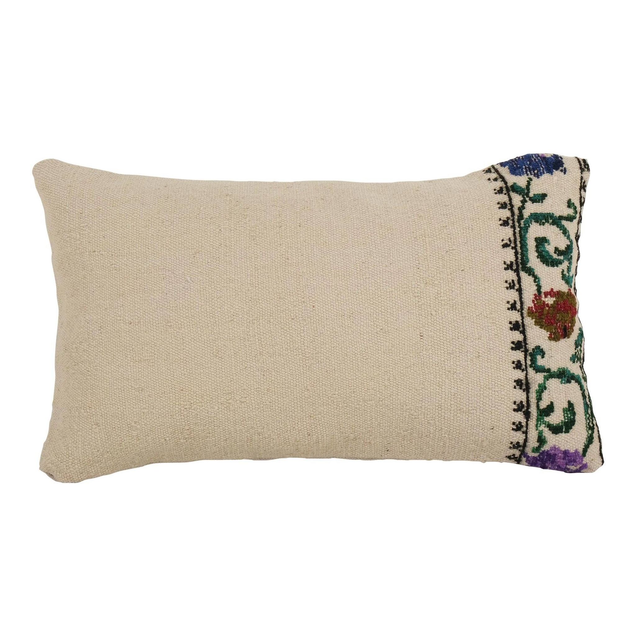 Vintage Turkish cushion cover 30x51 cm