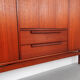 Vintage Bartels werken teak highboard, 1960's
