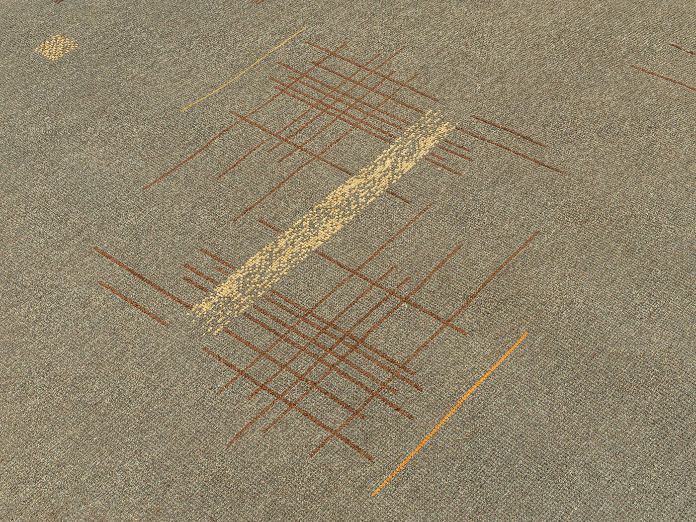 1960s carpet, 238 x 330