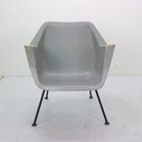 416 fiberglass shell armhair by Wim Rietveld & Andre Cordemeyer for Gispen, 1950