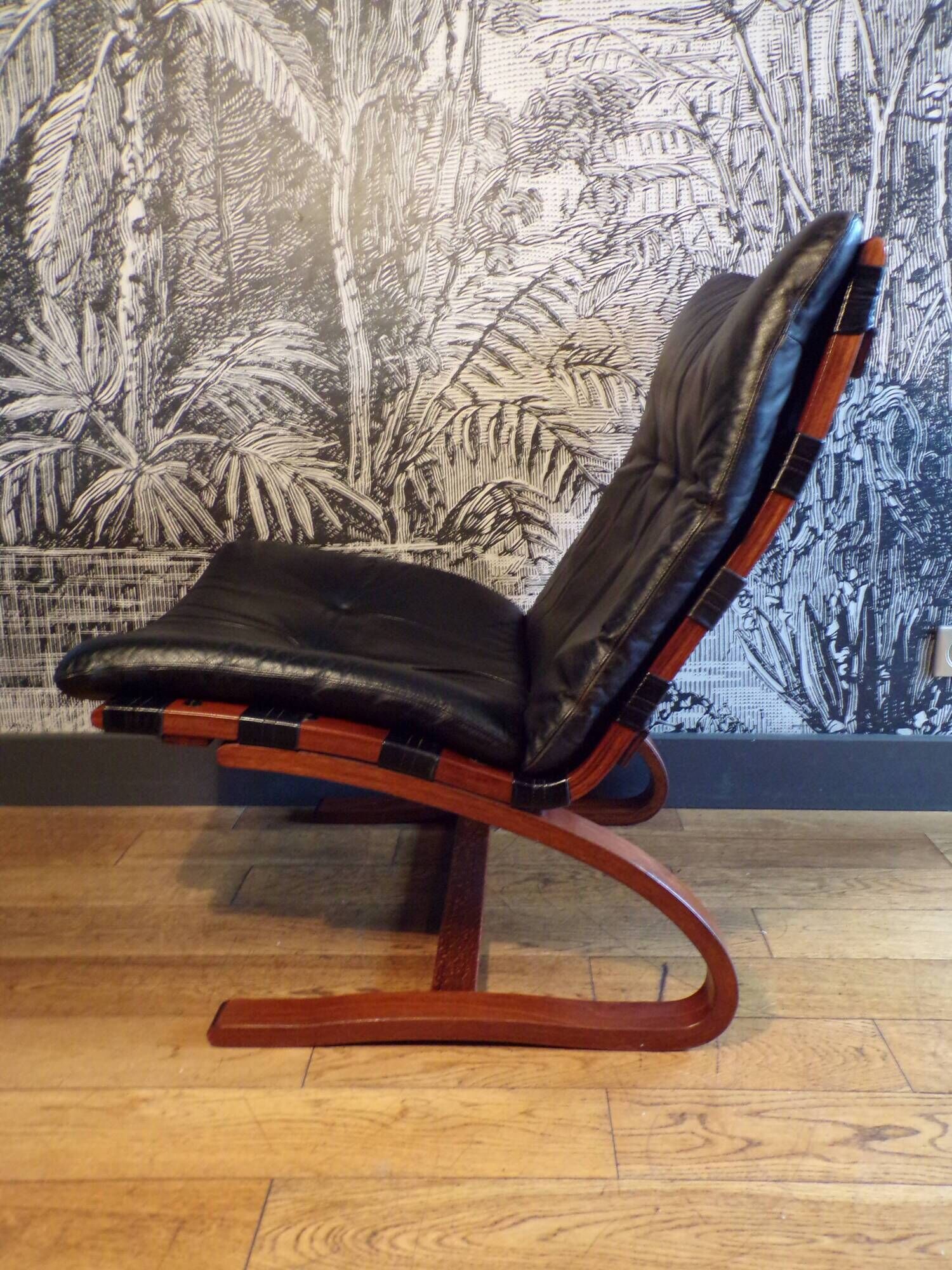 Kengu armchair by elsa & nordahl solheim for rybo rykken & co