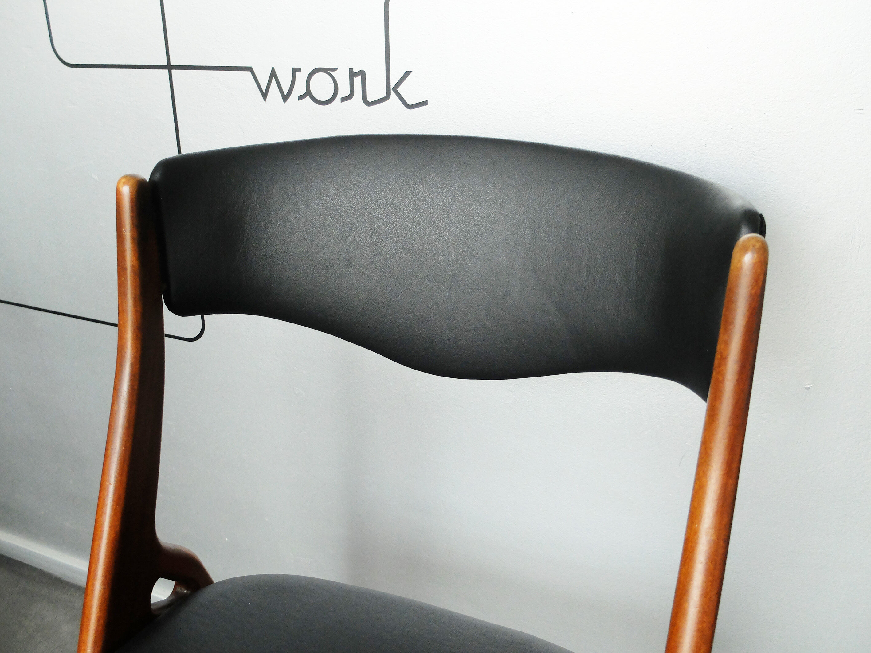 Chaise scandinave teck 1960