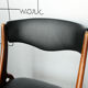Chaise scandinave teck 1960
