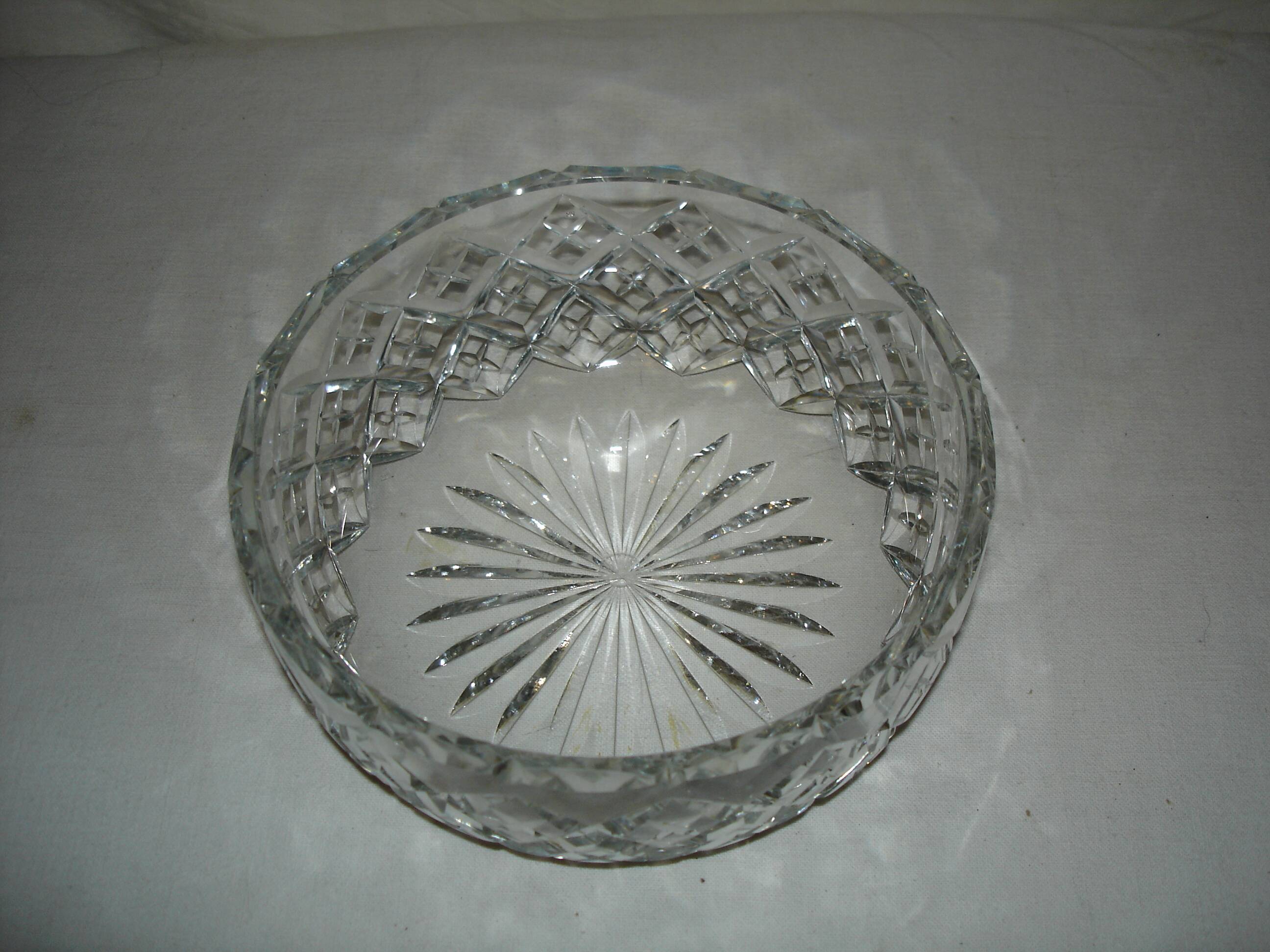 Saint louis crystal salad bowl