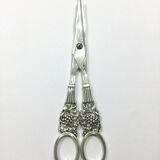 Pair of silver grape scissors Pierre Queille