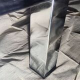Late 70s chrome steel coffee table