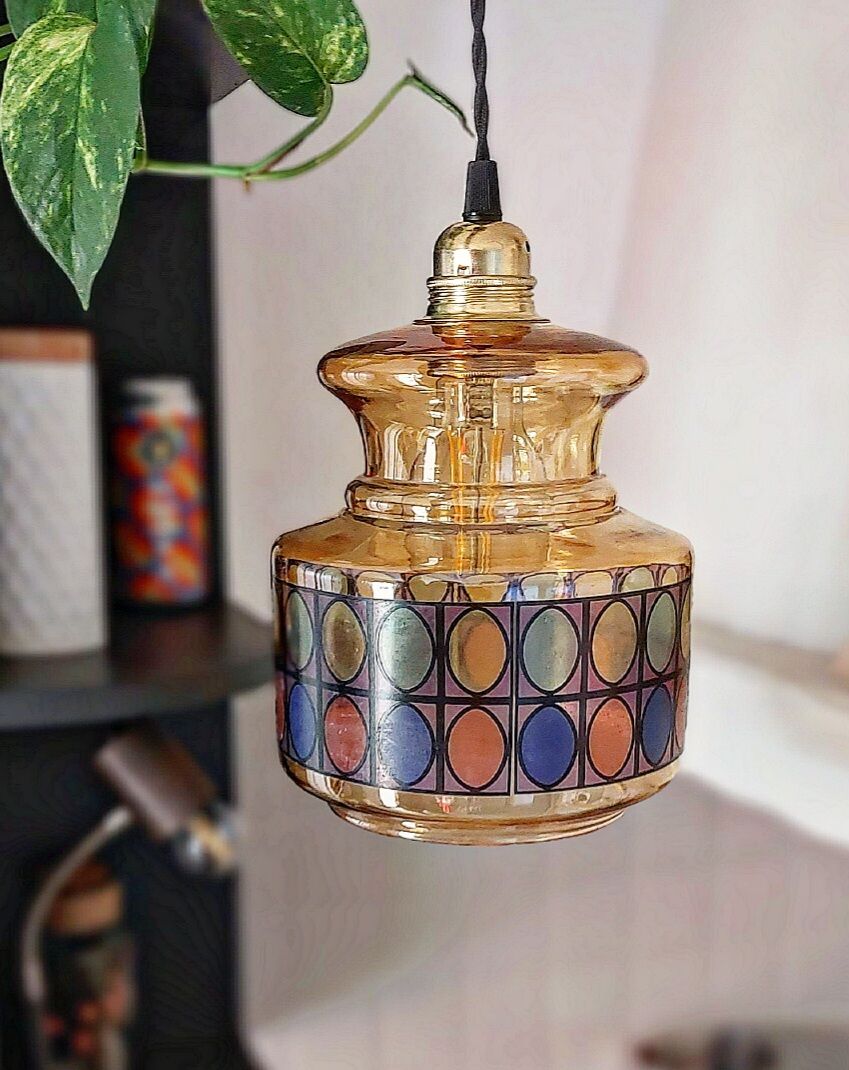 Vintage 60's pendant light
