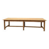 Large 20th century pine community table