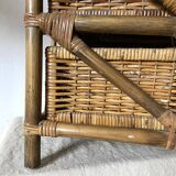 Rattan chest of drawers 3 drawers