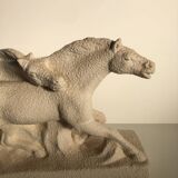 Vintage ceramic horses