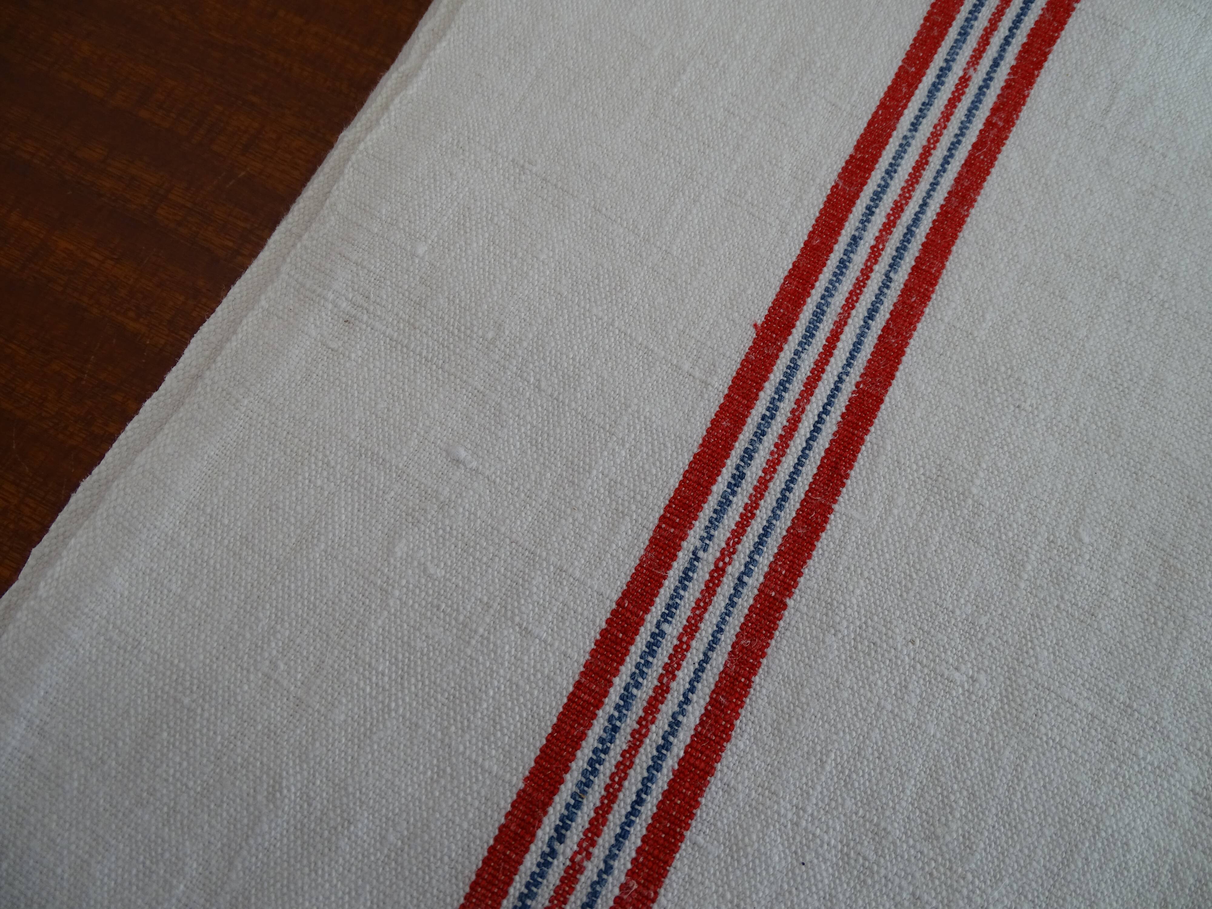 Lot 3 large old monogrammed LM towels