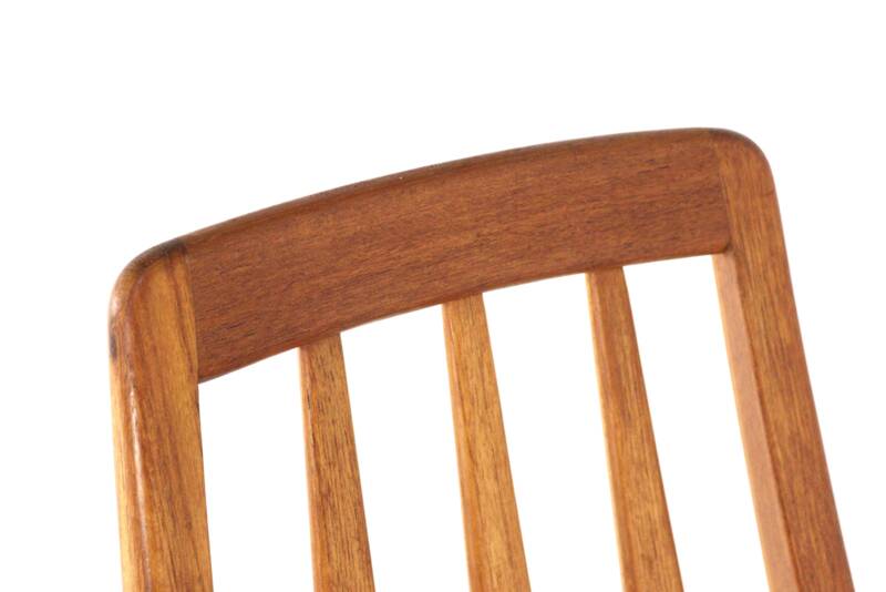 Set of 6 Niels Koefoed 'Eva' chairs - danish design in teak - vintage