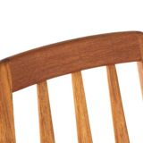 Set of 6 Niels Koefoed 'Eva' chairs - danish design in teak - vintage