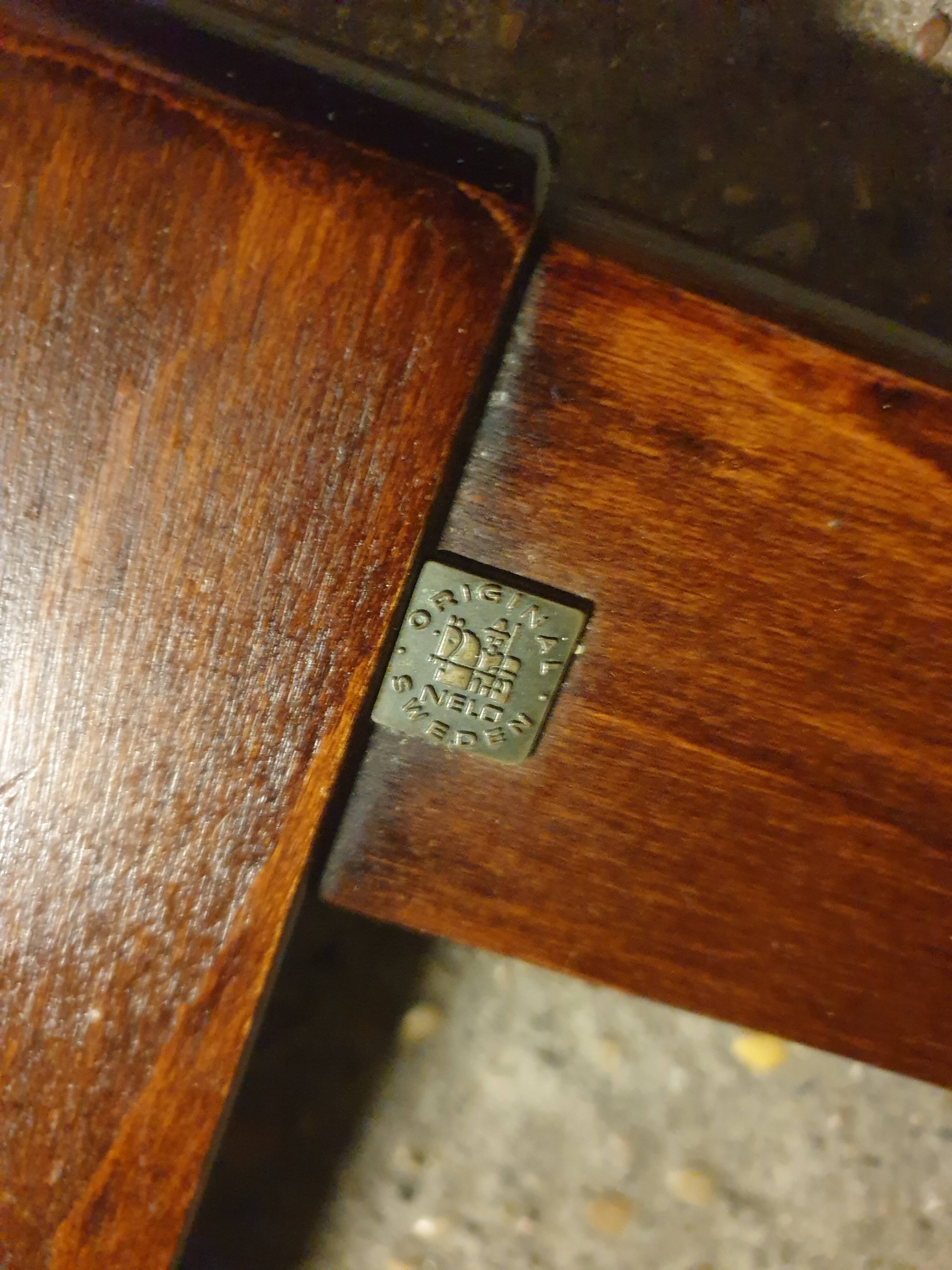 Mid-Century design Kroken leather armchair